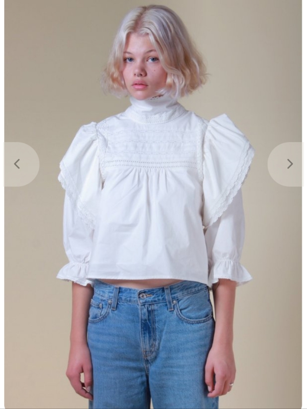 NWT Meadows Bellflower Top